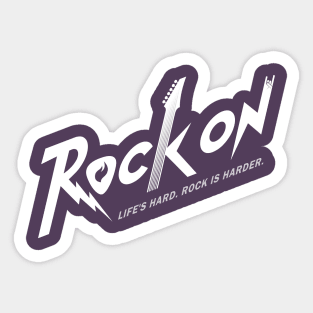 ROCK ON Sticker